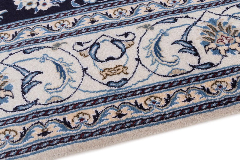 Perser Rug - Nain - 292 x 198 cm - dark blue