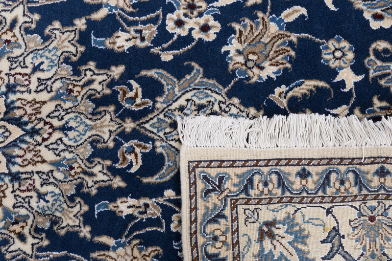 Perser Rug - Nain - 205 x 145 cm - dark blue
