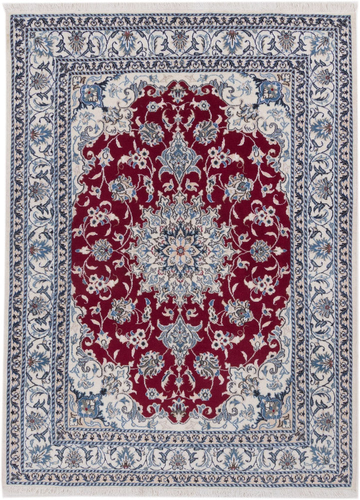 Perser Rug - Nain - 202 x 148 cm - red