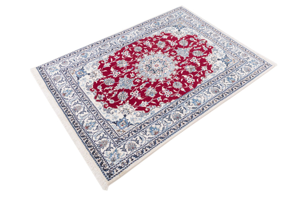 Perser Rug - Nain - 202 x 148 cm - red