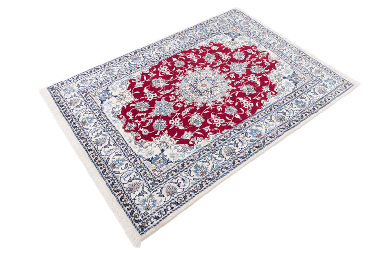 Perser Rug - Nain - 202 x 148 cm - red
