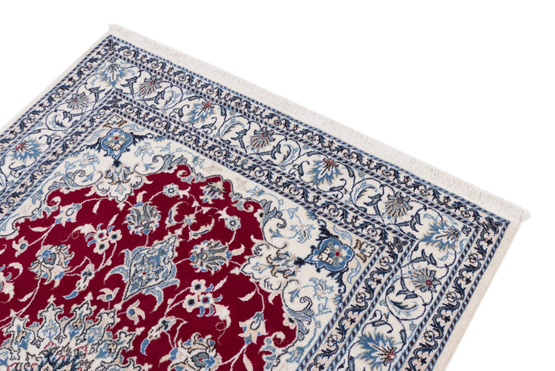 Perser Rug - Nain - 202 x 148 cm - red