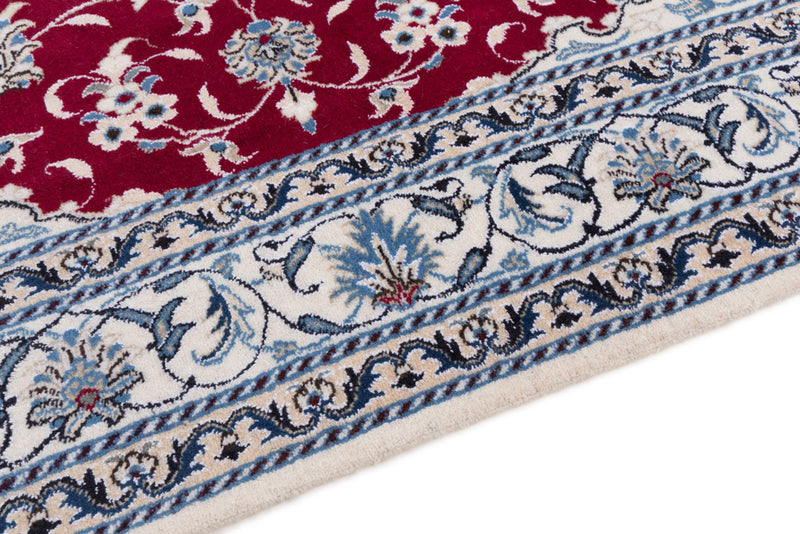 Perser Rug - Nain - 202 x 148 cm - red