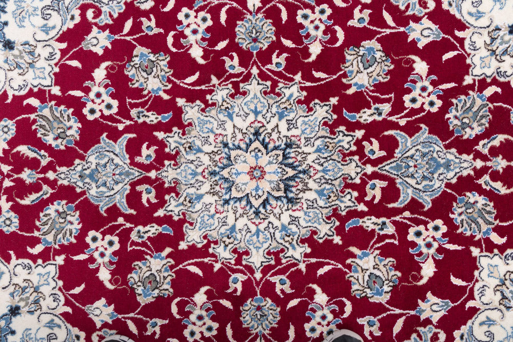 Perser Rug - Nain - 202 x 148 cm - red