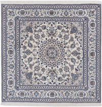 Perser Rug - Nain square  - 197 x 197 cm - cream