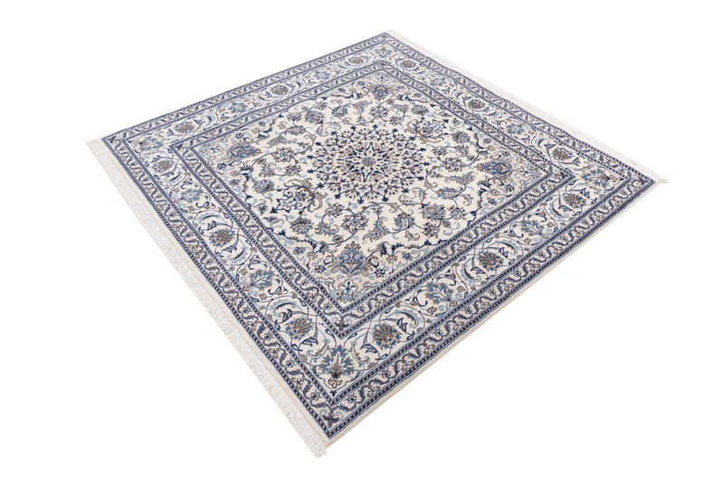 Perser Rug - Nain square  - 197 x 197 cm - cream