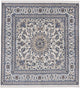 Perserteppich - Nain quadratisch  - 207 x 193 cm - creme