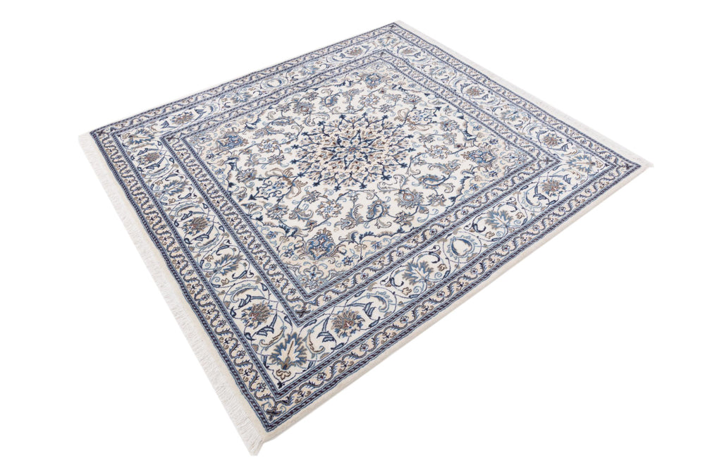 Perser Rug - Nain square  - 207 x 193 cm - cream