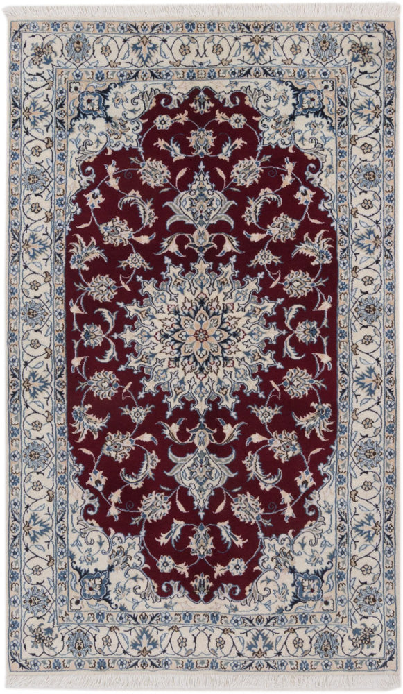 Perser Rug - Nain - 200 x 120 cm - red