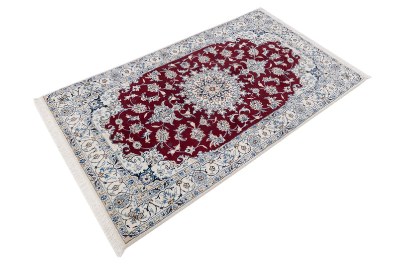 Perser Rug - Nain - 200 x 120 cm - red