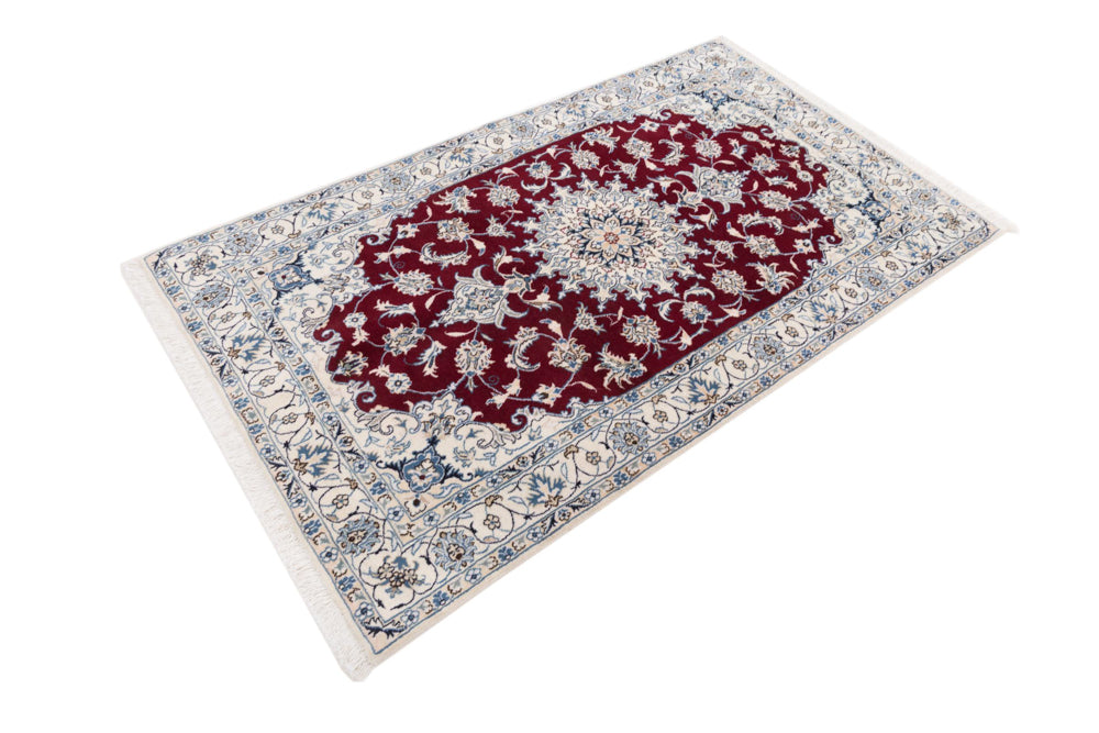 Perser Rug - Nain - 200 x 120 cm - red