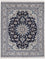 Perser Rug - Nain - 193 x 150 cm - dark blue