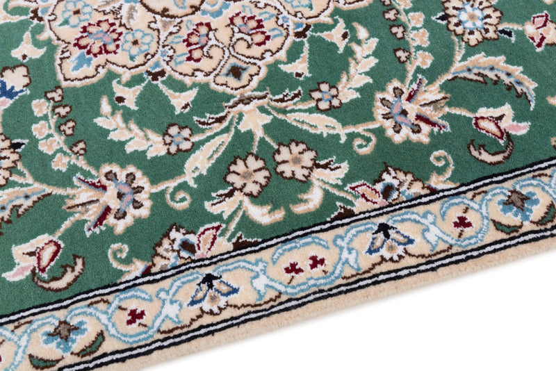Perser Rug - Nain - 133 x 88 cm - green