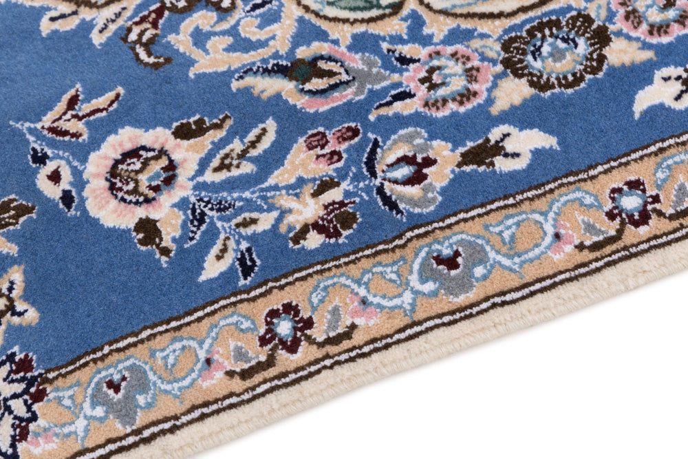 Perser Rug - Nain - 90 x 60 cm - blue