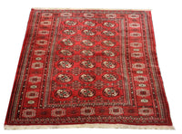 Afghan Rug - 154 x 114 cm - red