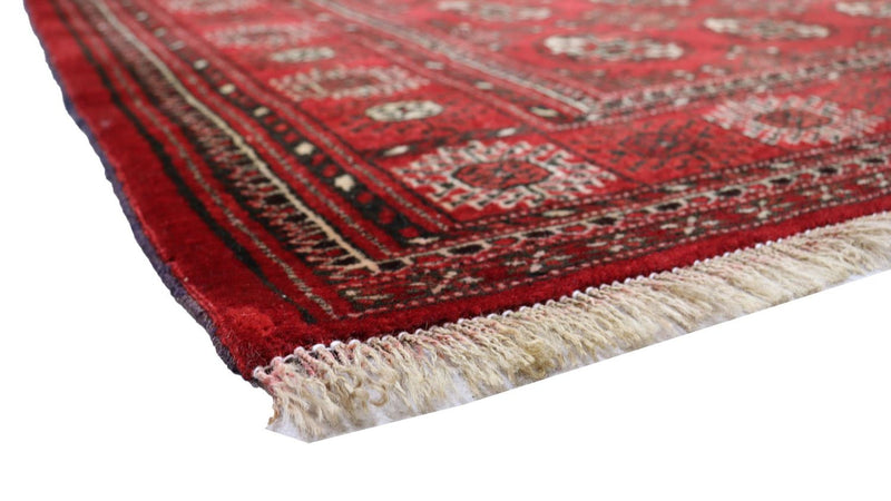 Afghan Rug - 154 x 114 cm - red