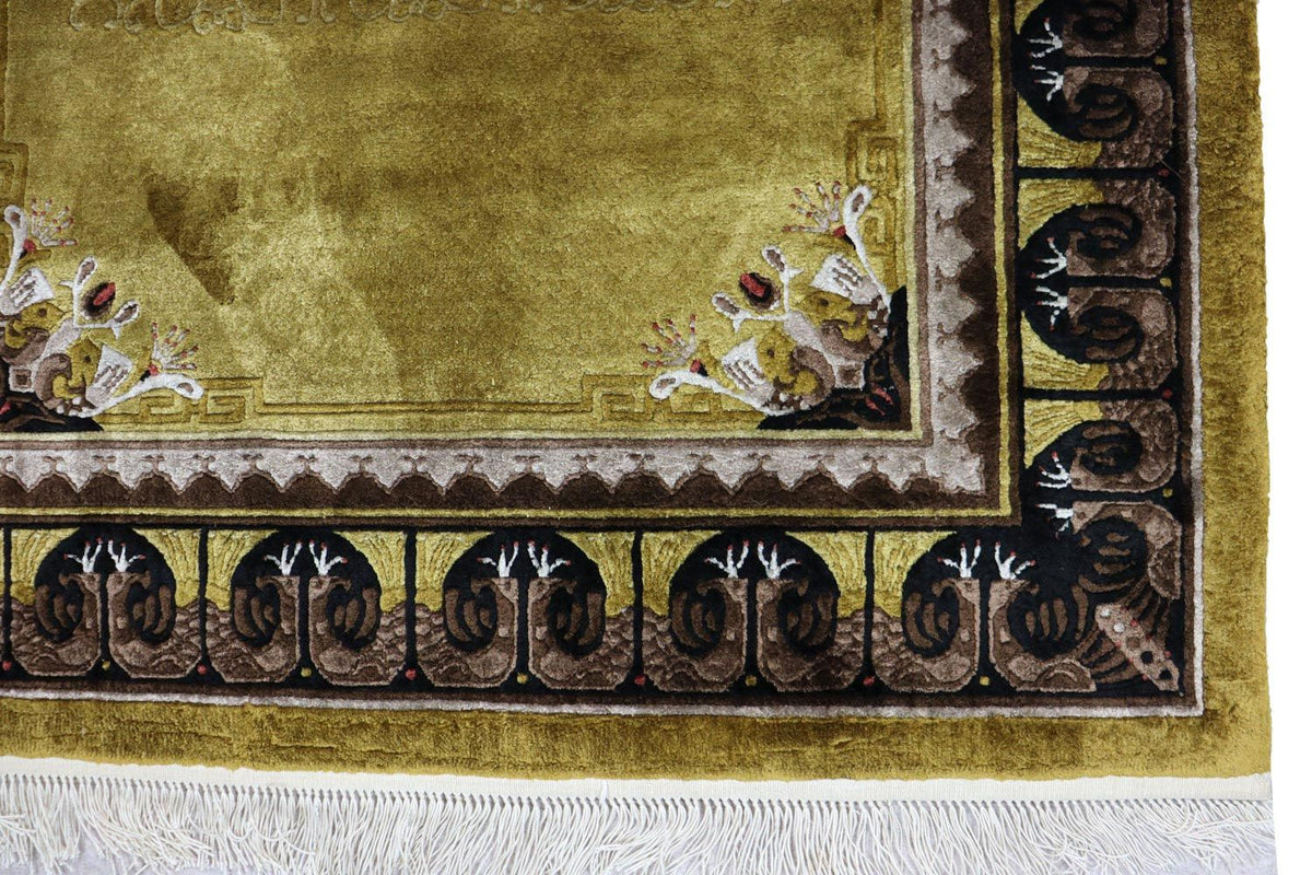 Chinese Rug - 190 x 90 cm - green