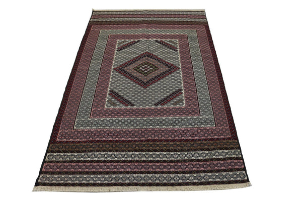 Kelim Rug - Oriental - 205 x 129 cm - blue