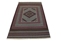Kelim Rug - Oriental - 205 x 129 cm - blue