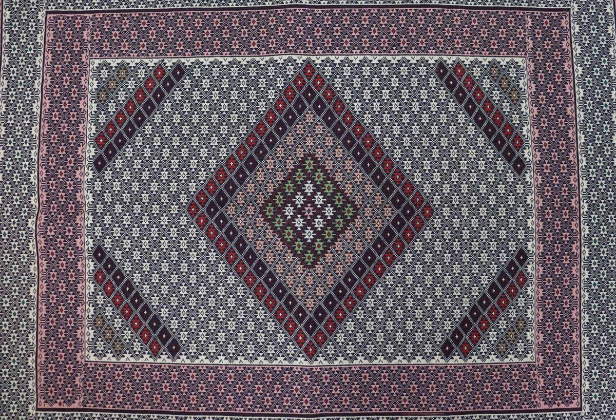 Kelim Rug - Oriental - 205 x 129 cm - blue