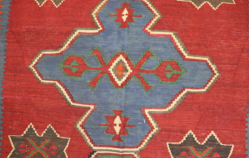 Kelim Rug - Oriental - 284 x 165 cm - red