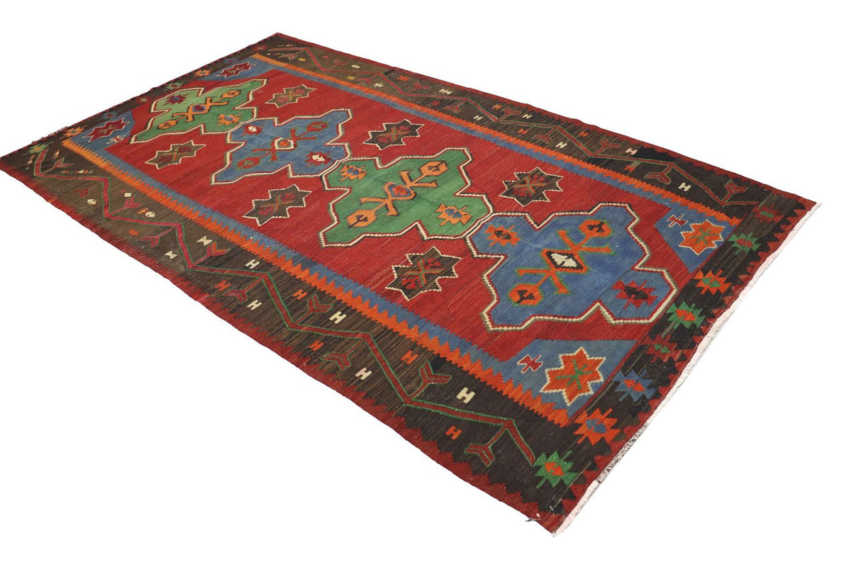 Kelim Rug - Oriental - 284 x 165 cm - red