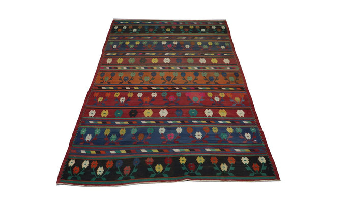 Kelim Rug - Oriental - 244 x 174 cm - multicolored