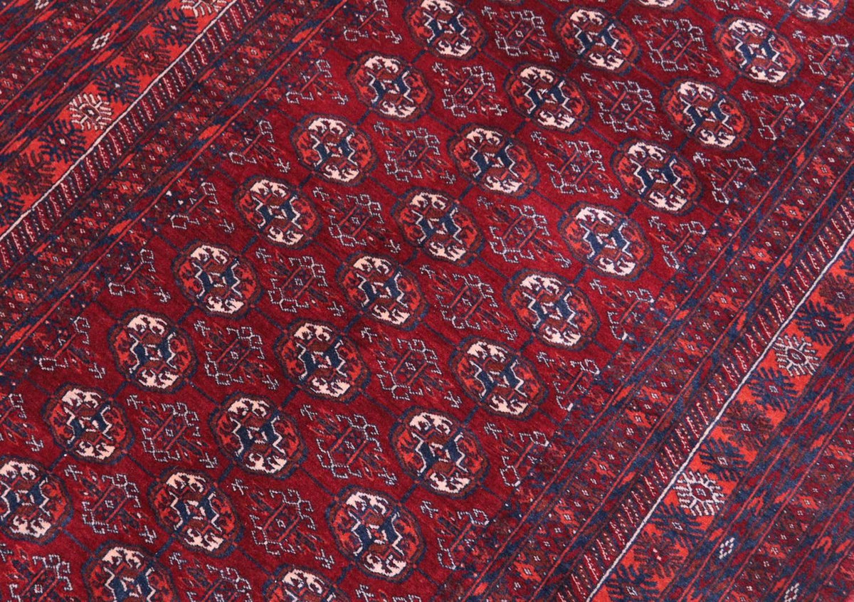 Afghan Rug - 169 x 113 cm - dark red