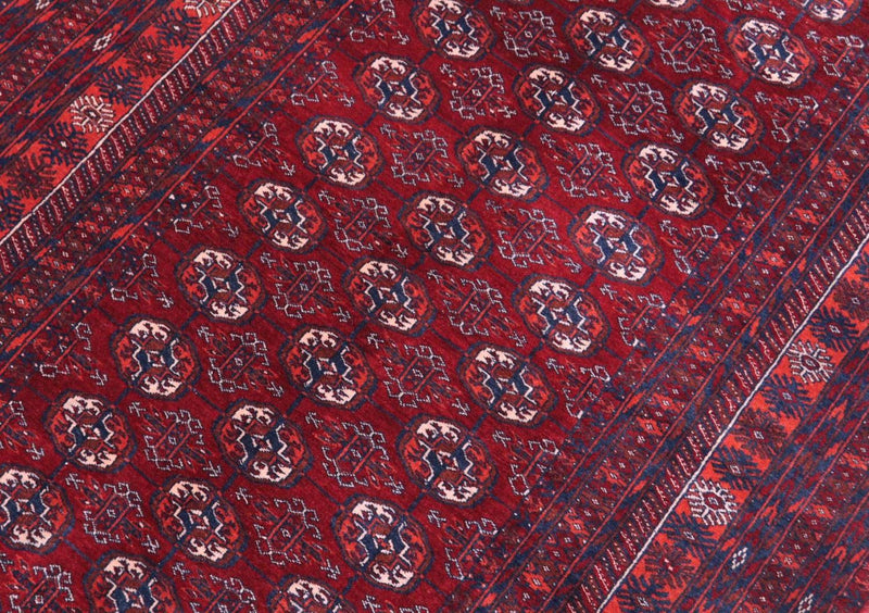 Afghan Rug - 169 x 113 cm - dark red