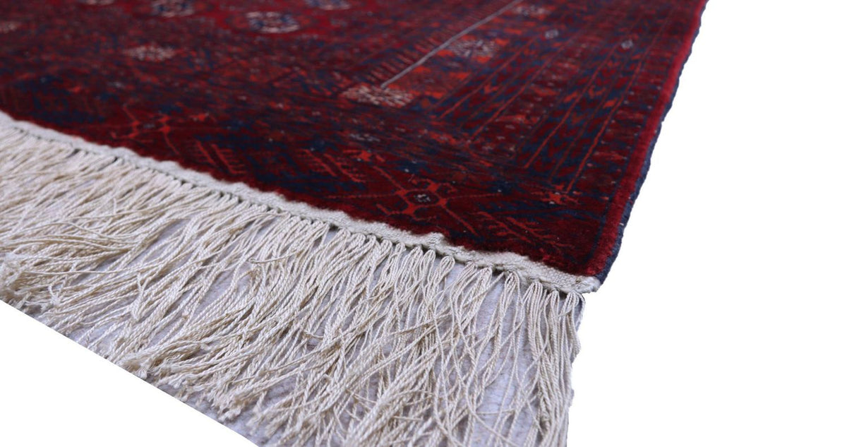 Afghan Rug - 169 x 113 cm - dark red