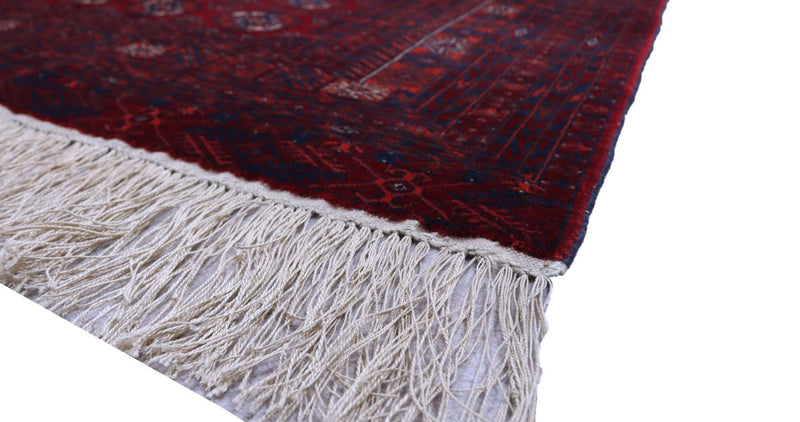 Afghan Rug - 169 x 113 cm - dark red