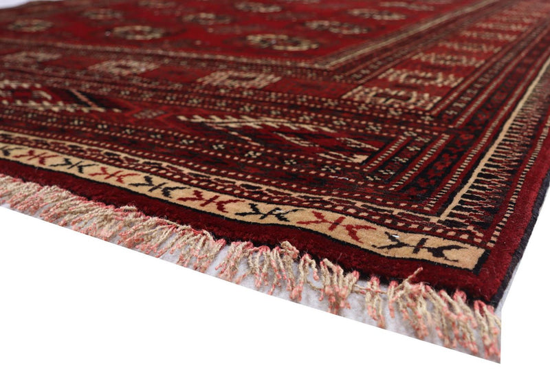 Afghan Rug - 180 x 130 cm - red