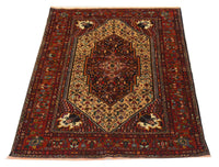 Afghan Rug - 187 x 125 cm - red