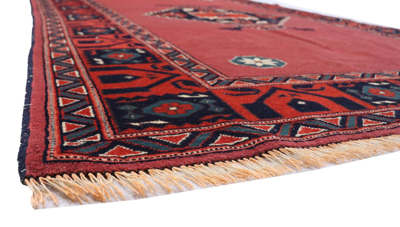 Afghan Rug - 190 x 129 cm - red