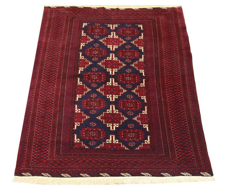 Belutsch Rug - 205 x 127 cm - dark red