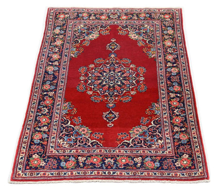 Perser Rug - Keshan - 154 x 101 cm - red