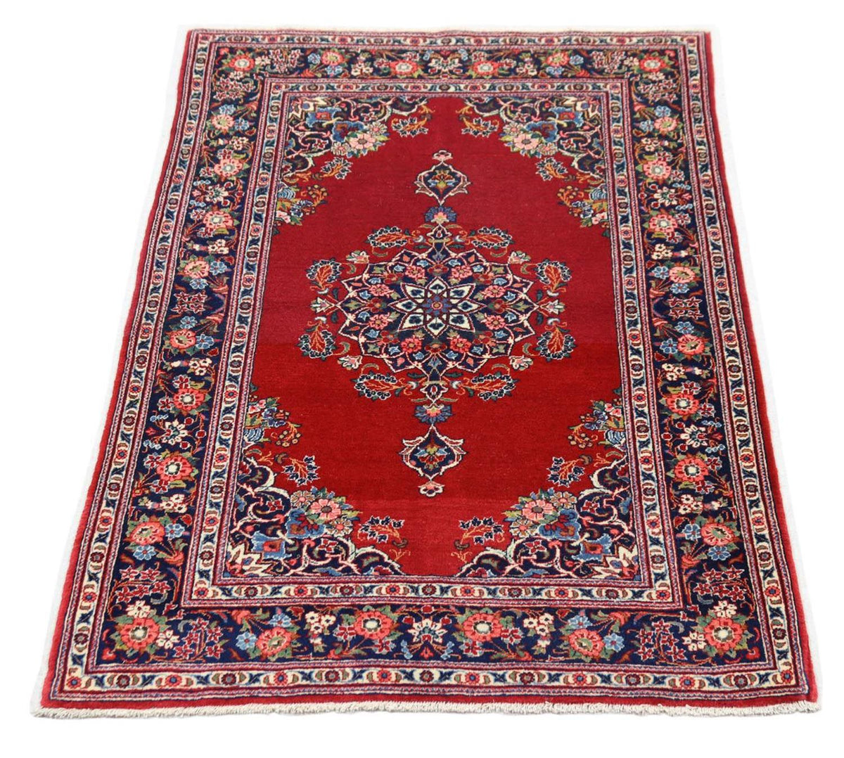 Perser Rug - Keshan - 154 x 101 cm - red