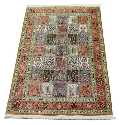 Silk Rug - Ghom Silk - Premium - 157 x 100 cm - rust