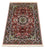 Silk Rug - Kashmir Silk - 152 x 91 cm - dark red