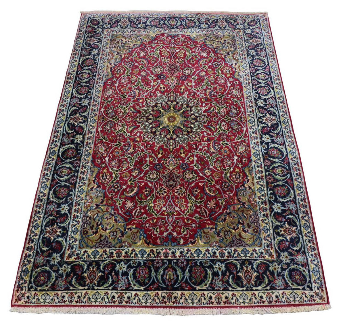 Perser Rug - Isfahan - Premium - 170 x 110 cm - dark red