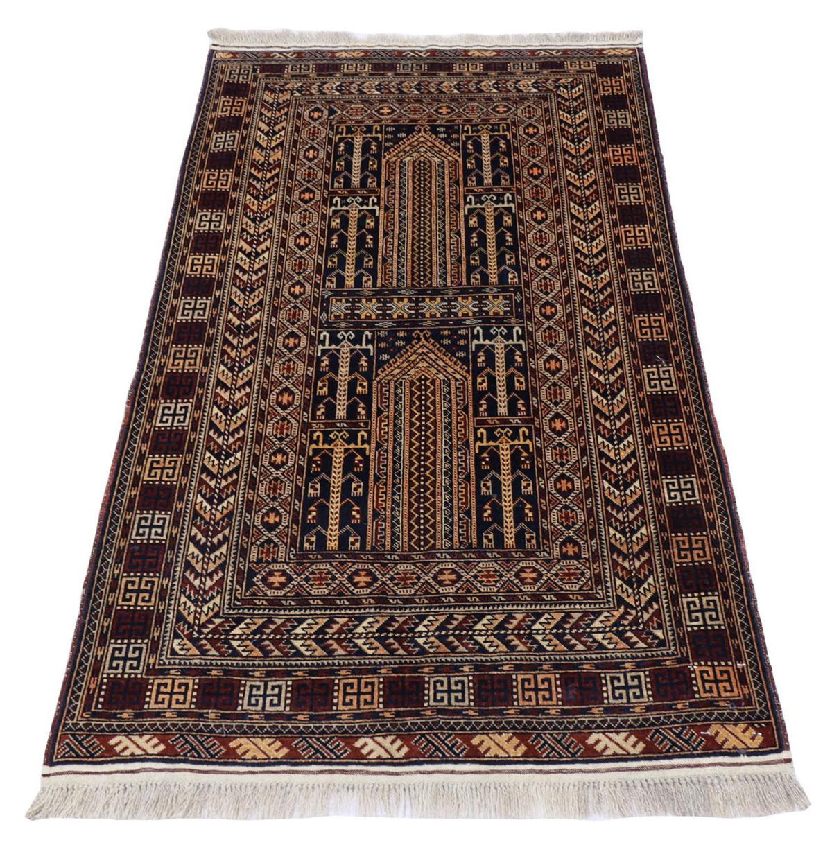 Belutsch Rug - 155 x 95 cm - black