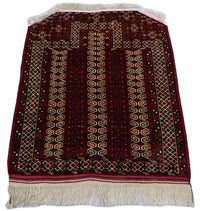 Belutsch Rug - 116 x 95 cm - dark red