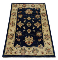 Ziegler Rug - 120 x 78 cm - dark blue