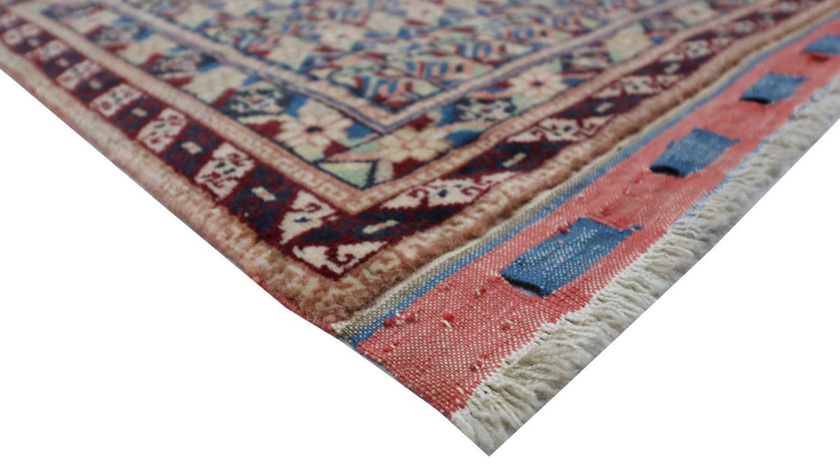 Afghan Rug - Bukhara - 75 x 55 cm - blue