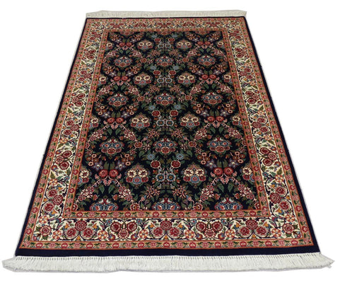 Oriental Rug - 215 x 123 cm - black