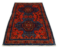 Oriental Rug - 187 x 122 cm - blue
