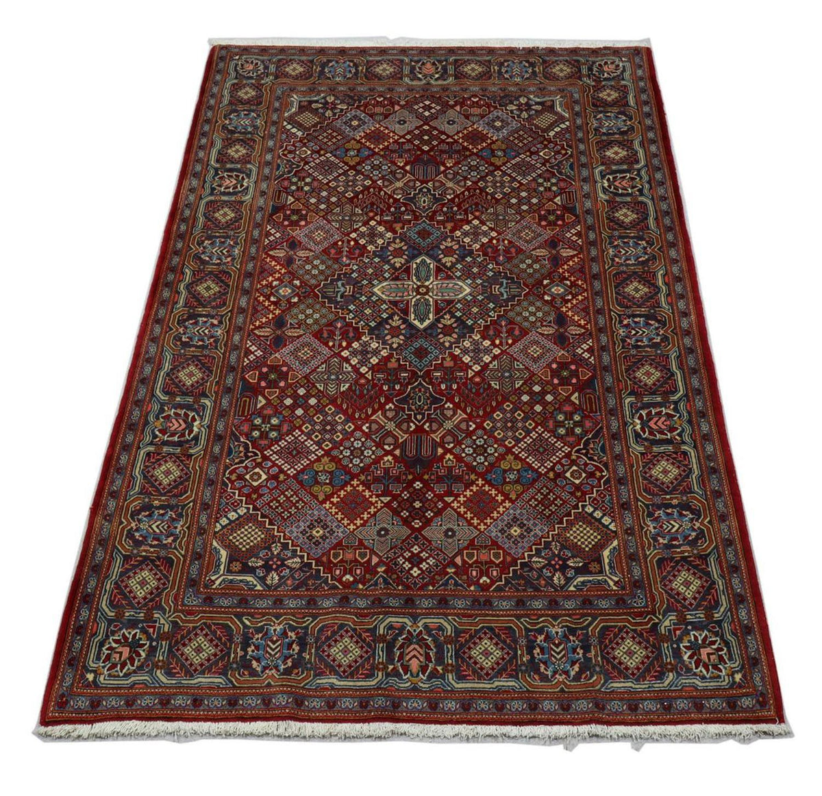 Perser Rug - Keshan - 220 x 140 cm - dark red