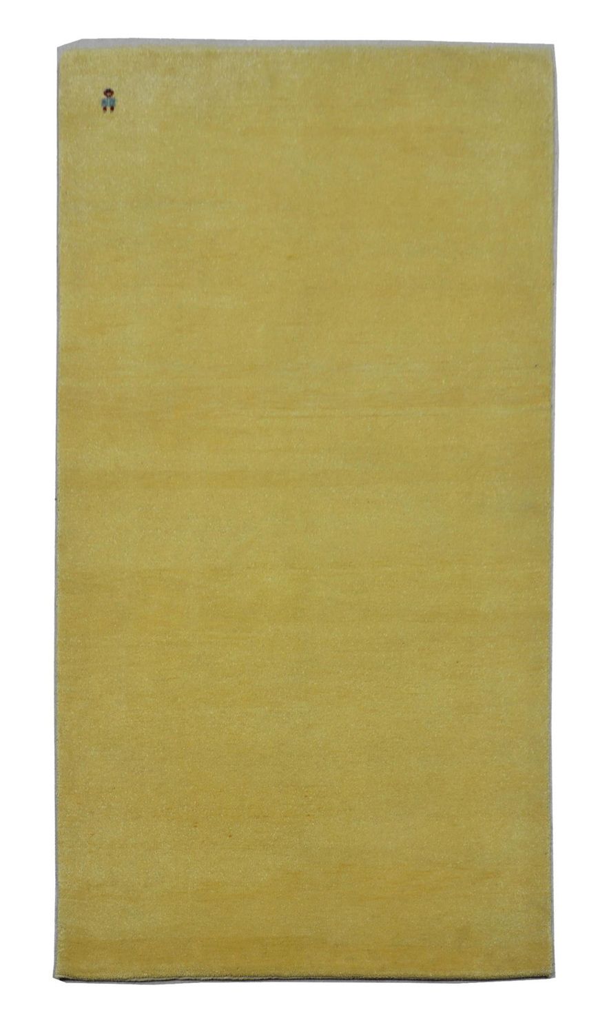Gabbeh Rug - Loribaft Perser - 190 x 102 cm - olive green