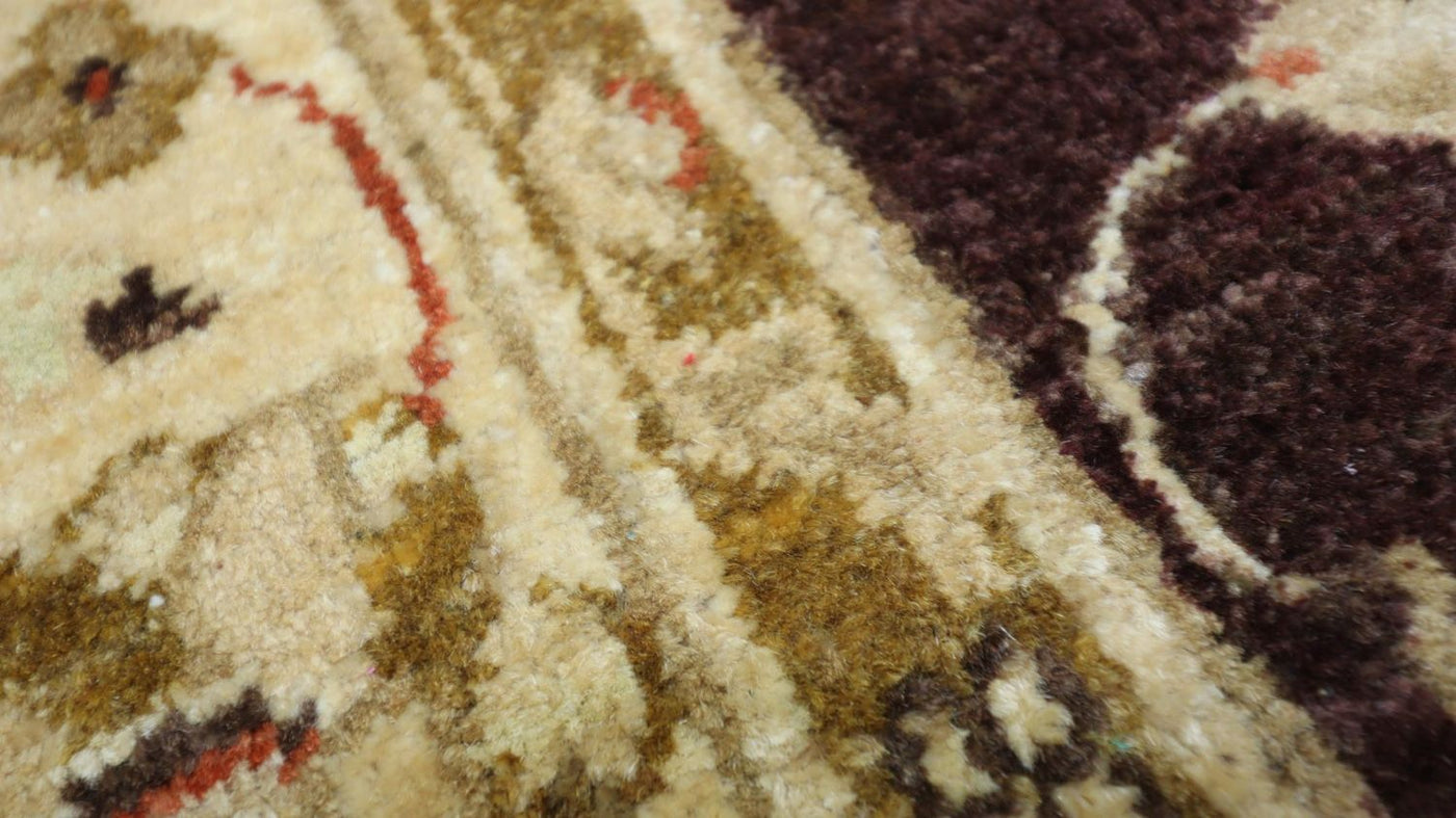 Ziegler Teppich 190 x 130 cm - dunkelbraun