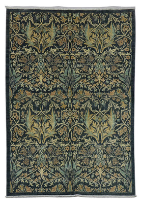 Ziegler Rug - 229 x 172 cm - petrol blue